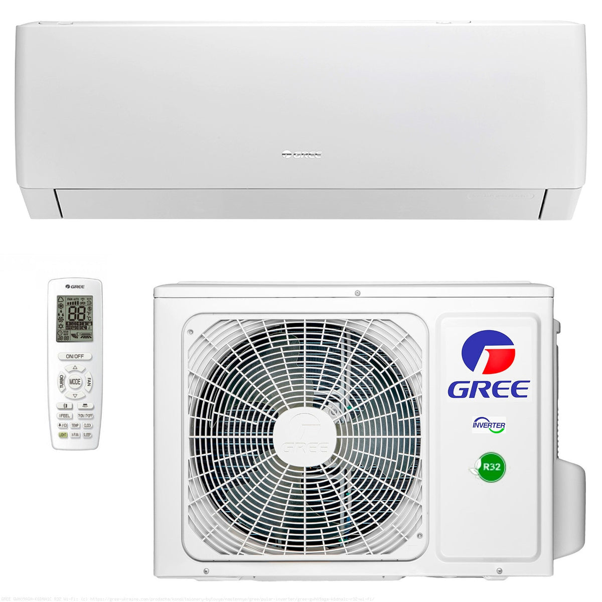 Кондиціонер GREE серії Pular Inverter GWH24AGE-K6DNA1A