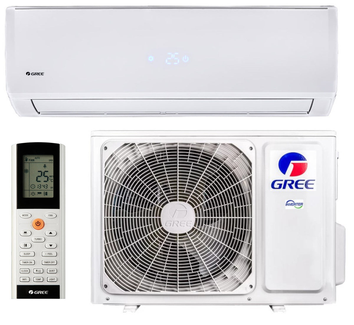 Кондиціонер Кондиционер GREE Smart DC inverter WIFI R32 GWH18QD-K6DNB6I