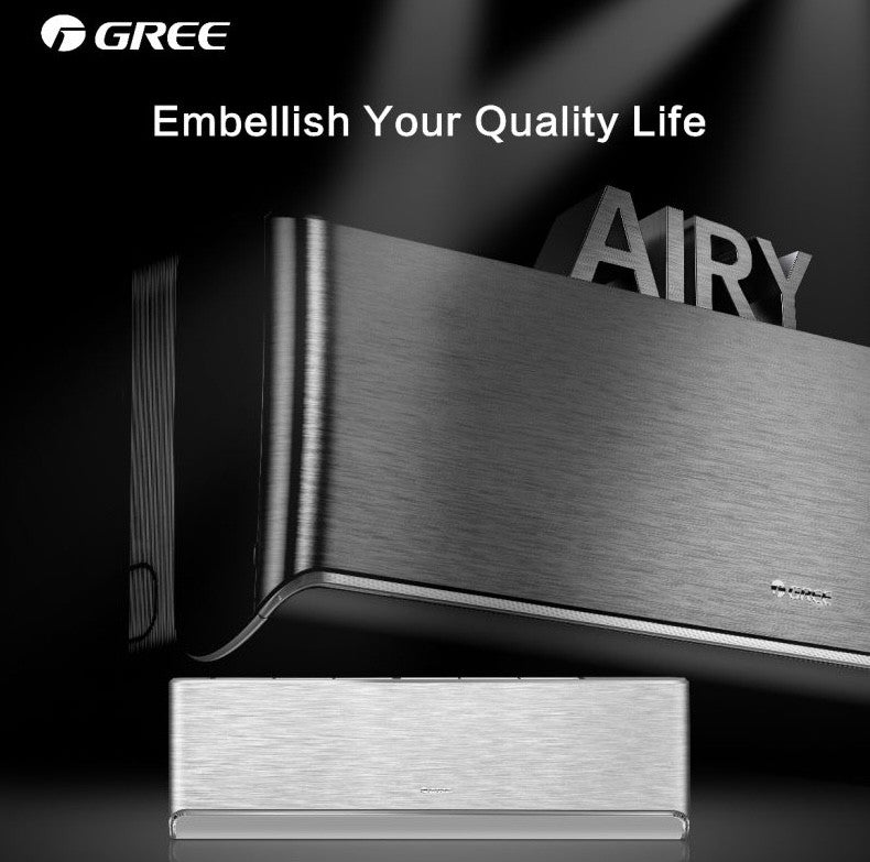 Кондиціонер GREE Airy inverter GWH18AVDXE-K6DNA1A (-25*) WiFi R-32