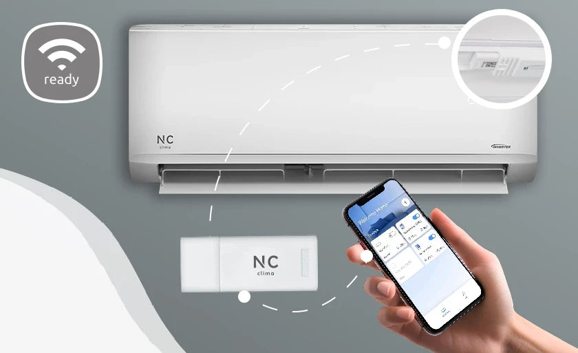 Кондиціонер NC clima Manchester 2.0 Inverter NCI24EHMIw1eu2/NCO24EHMIw1eu2
