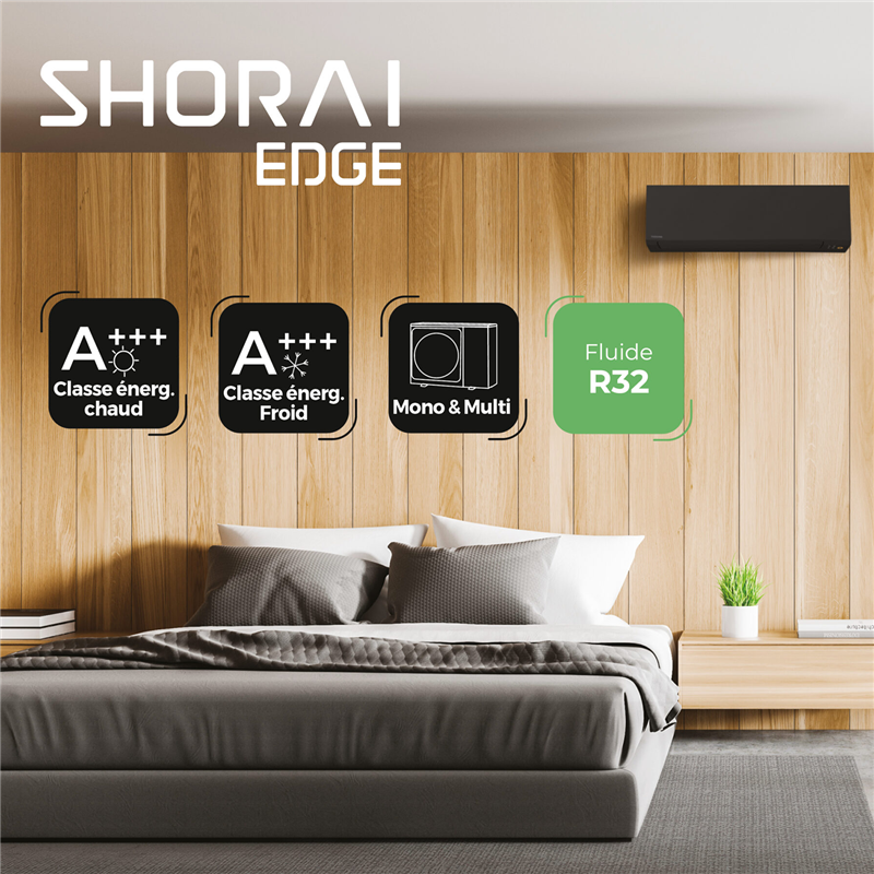 Кондиціонер Toshiba Shorai Edge Black RAS-B10G3KVSGB-E - RAS-10J2AVSG-E1