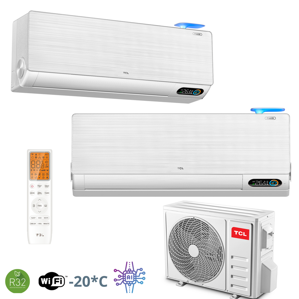 Кондиціонер TCL FreshIN 2.0 Series FBI TAC-09CHSD/FBI Inverter R32 WI-FI