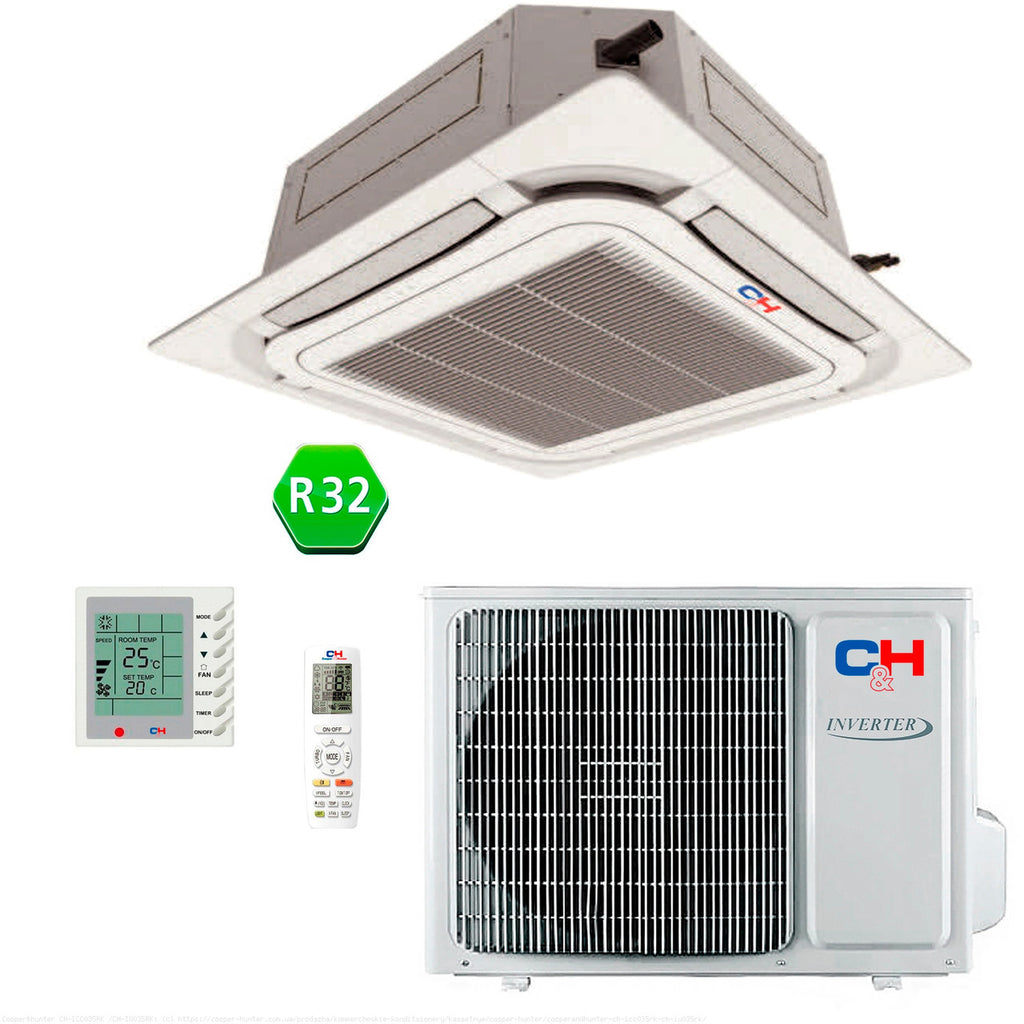Касетний кондиціонер інверторний Cooper&hunter NORDIC COMMERCIAL СЕРІЯ R2  CH-IC140RK2/CH-IU140RM2+TF06