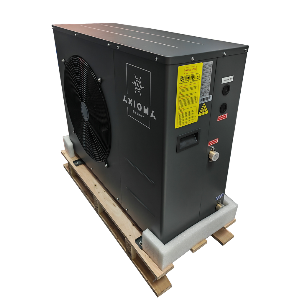 Тепловий насос Inverter + EVI моноблок, 12кВт 230В, модель - AXHP-EVIDC-12M, AXIOMA energy