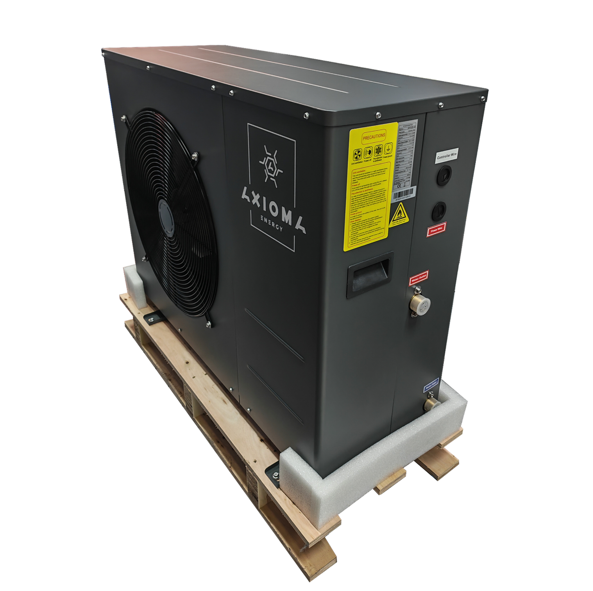 Тепловий насос Inverter + EVI моноблок, 12кВт 230В, модель - AXHP-EVIDC-12M, AXIOMA energy