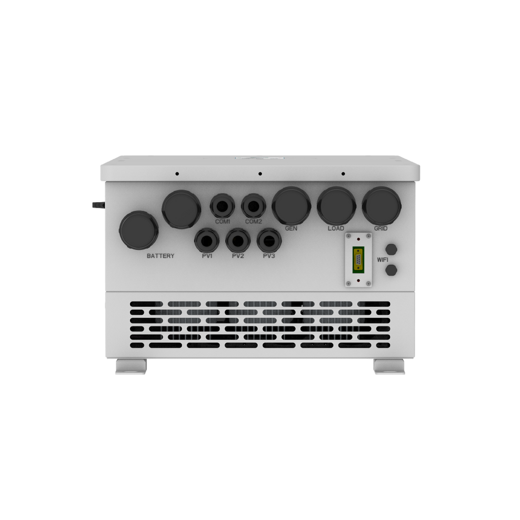 Гібридний однофазний інвертор Deye SUN-16K-SG01LP1-EU Wi-Fi (гібрид: 16 кВт, 1ф, MPPT:3)