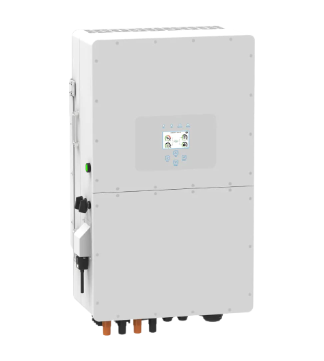 Інвертор гібридний Deye SUN-50K-SG01HP3-EU-BM4 (50 кВт, 3 фази, 4 МРРТ, HV)