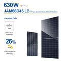 PV модуль JA Solar JAM66D45-630/LB 630 Wp, Bifacial N-type (300-400mm cable)