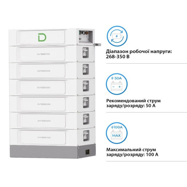 Акумуляторна батарея Dyness Stack314 S51314 (16,07 кВт * год / 51,2 В HV)