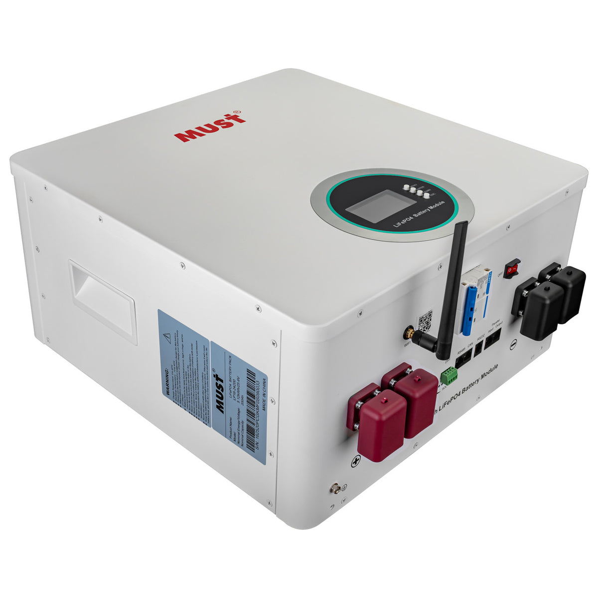 Акумулятор MUST LP16-24200, 25.6V 200Ah, 45 кг, LiFePO4