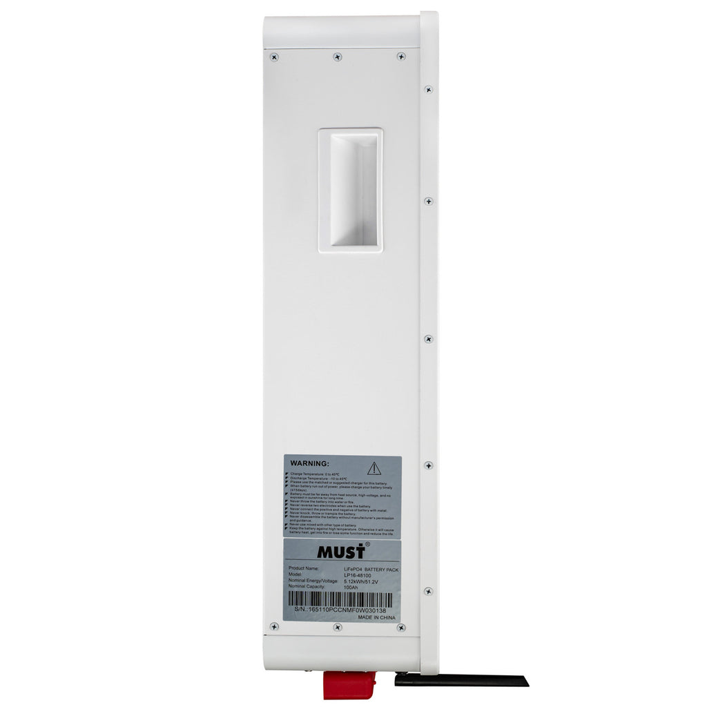 Акумулятор MUST LP16-48100 48V 100Ah, 44 кг, LiFePO4