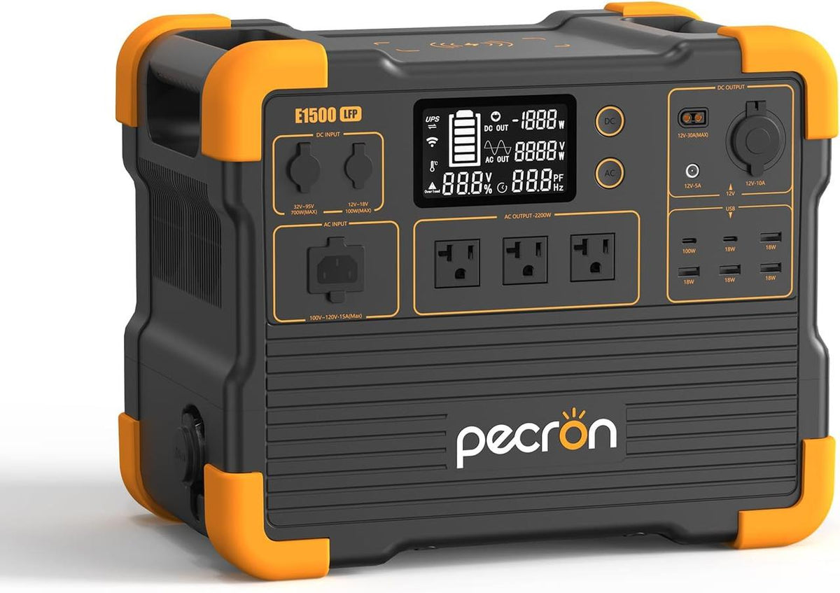 Pecron E1500LFP 2200 Вт 1536 Вт·год